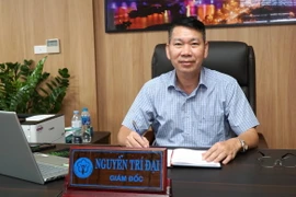 Ông Nguyễn Trí Đại, Bí thư Đảng ủy, Giám đốc Bảo hiểm Xã hội thành phố Đà Nẵng. (Ảnh: Quốc Dũng/TTXVN)