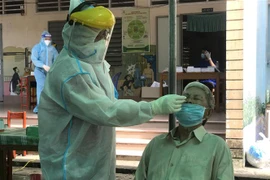 Mẫu xét nghiệm COVID-19. (Nguồn: TTXVN) 