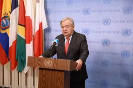 Tổng Thư ký Liên hợp quốc Antonio Guterres. (Ảnh: THX/TTXVN)