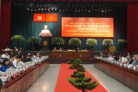 Quang cảnh hội thảo. (Ảnh: Anh Tuấn/TTXVN) 