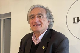 Ông Jean-Pierre Archambault, Tổng thư ký Hội hữu nghị Pháp Việt (AAFV). (Ảnh: Nguyễn Thu Hà/TTXVN) 