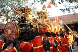 Bắc Ninh: Tưng bừng lễ hội rước pháo Đồng Kỵ trong ngày mùng 4 Tết