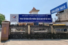 Khởi tố 2 lãnh đạo Trung tâm Đăng kiểm Phương tiện Cơ giới Thủy bộ Quảng Trị 