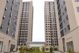 Một góc khu chung cư nhà ở xã hội tại quận Liên Chiểu, thành phố Đà Nẵng. (Ảnh: Quốc Dũng/TTXVN)