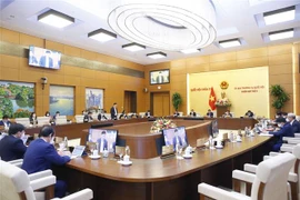 Quang cảnh một phiên họp của Ủy ban Thường vụ Quốc hội. (Ảnh: Doãn Tấn/TTXVN) 