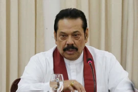 Thủ tướng Sri Lanka Mahinda Rajapaksa. (Nguồn: AP) 