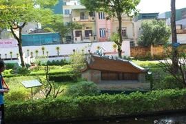 Độc đáo mô hình 'Công viên thắng tích xứ Thanh' trong trường học