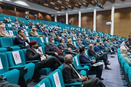 Toàn cảnh một phiên họp Quốc hội Libya tại Sirte. (Ảnh: AFP/TTXVN) 