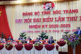 Hình ảnh khai mạc Đại hội Đảng bộ tỉnh Sóc Trăng lần thứ XIV