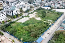 Dự án nhà ở xã hội tại ô đất NO1 thuộc dự án Khu đô thị mới Hạ Đình (xã Tân Triều, huyện Thanh Trì, Hà Nội). (Nguồn: Báo VietnamNet)