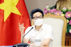 [Photo] Phó Thủ tướng Vũ Đức Đam chủ trì cuộc họp chống dịch COVID-19