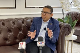 Chủ nhiệm Ủy ban Hợp tác Liên nghị viện (BKSAP) thuộc Hội đồng Đại diện Nhân dân Cộng hòa Indonesia (DPR RI) Fadli Zon. (Ảnh: Hữu Chiến/TTXVN)