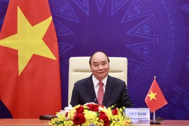 Hình ảnh Chủ tịch nước phát biểu tại Hội nghị Thượng đỉnh về khí hậu