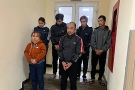 Các đối tượng bị bắt giữ. (Nguồn: Báo Nhân Dân)