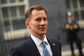 Bộ trưởng Tài chính Anh Jeremy Hunt. (Ảnh: AFP/TTXVN) 