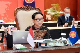 Ngoại trưởng Indonesia Retno Marsudi. (Nguồn: TTXVN phát) 