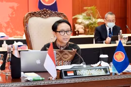 Ngoại trưởng Indonesia Retno Marsudi. (Nguồn: TTXVN phát) 
