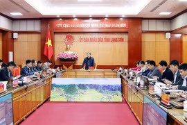 Toàn cảnh cuộc họp. (Ảnh: Thái Thuần/TTXVN)