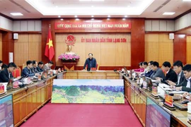 Toàn cảnh cuộc họp. (Ảnh: Thái Thuần/TTXVN)