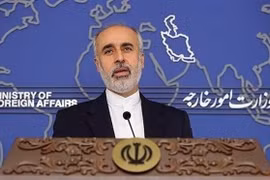Người phát ngôn Bộ Ngoại giao Iran Nasser Kanaani. (Ảnh: IRNA/TTXVN) 
