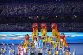 [Photo] Chính thức khai mạc Đại hội Thể thao châu Á - ASIAD 19