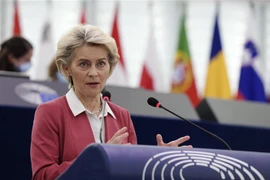 Chủ tịch Ủy ban châu Âu Ursula von der Leyen. (Ảnh: AFP/TTXVN)