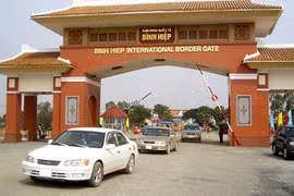 Cửa khẩu quốc tế Bình Hiệp nằm trong khu kinh tế cửa khẩu Long An. (Ảnh: Báo Công Thương) 