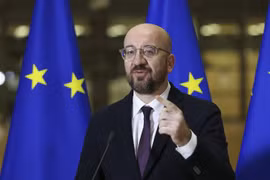 Chủ tịch Hội đồng châu Âu Charles Michel. (Nguồn: AFP/TTXVN) 