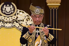Quốc vương Malaysia Abdullah Sultan Ahmad Shah. (Nguồn: AFP/TTXVN) 