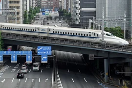 Một chuyến tàu "shinkansen." (Nguồn: AFP/Getty Images)