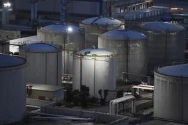 Kho dầu dự trữ của công ty Exolum ở Barcelona, Tây Ban Nha. (Ảnh: AFP/TTXVN)