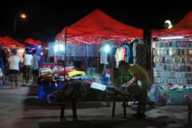 Một khu chợ đêm ở Lào. (Nguồn: Hotels)