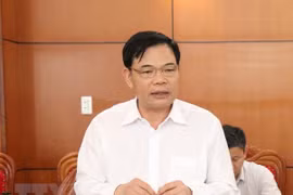 Ông Nguyễn Xuân Cường, Bộ trưởng Bộ Nông nghiệp và Phát triển Nông thôn. (Ảnh: Tuấn Anh/TTXVN) 
