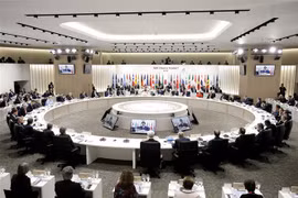 Toàn cảnh một phiên họp của các nước G20. (Nguồn: AFP/TTXVN) 