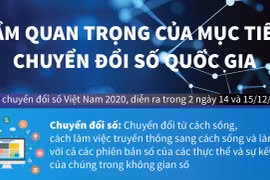 [Infographics] Tầm quan trọng của mục tiêu chuyển đổi số quốc gia
