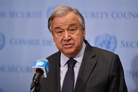 Tổng thư ký Liên hợp quốc Antonio Guterres. (Ảnh: AFP/TTXVN)