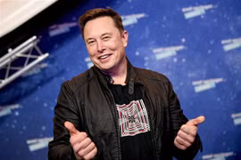 Tỷ phú Elon Musk. (Ảnh: AFP/TTXVN) 