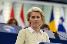 Chủ tịch EC Ursula von der Leyen. (Ảnh: AFP/TTXVN) 