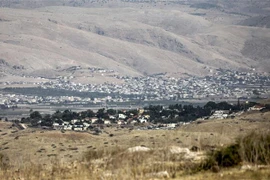 Quang cảnh khu định cư Do thái Mechola tại Thung lũng Jordan ở Bờ Tây, ngày 21/6/2020. (Nguồn: AFP/TTXVN) 