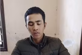 Nghi phạm Cao Duy Huệ, 26 tuổi, biệt danh Tèo, ngụ tại khu phố Chi Lăng, thị trấn Nam Ban, huyện Lâm Hà. (Nguồn: TTXVN) 