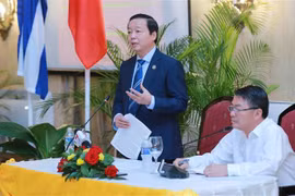 Phó Thủ tướng Trần Hồng Hà mong muốn các doanh nghiệp Việt Nam sẽ đi tiên phong trong thúc đẩy hơn nữa mối quan hệ đặc biệt, sâu nặng giữa Việt Nam và Cuba. (Ảnh: TTXVN phát)