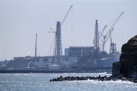 Nhà máy điện hạt nhân Fukushima Daiichi ở tỉnh Fukushima, Nhật Bản. (Ảnh: AFP/TTXVN)