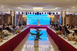 Buổi lễ chương trình Miền di sản diệu kỳ. (Ảnh: Ánh Tuyết/TTXVN)