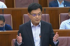 Phó Thủ tướng Singapore Vương Thụy Kiệt. (Ảnh: MCI/TTXVN)