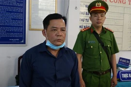 Đối tượng Nguyễn Ngọc Huy. (Ảnh Công Trí/TTXVN)