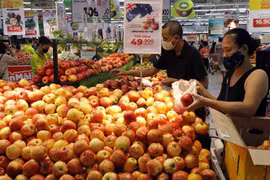 CPI tháng 4/2021 của Thành phố tăng 0,001% so với tháng trước. (Ảnh: Trần Việt/TTXVN)
