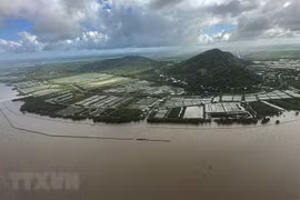 Một góc Vùng Đồng bằng sông Cửu Long. (Ảnh: Dương Giang/TTXVN)