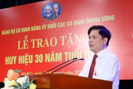 Ủy viên Trung ương Đảng, Bí thư Đảng ủy Khối các Cơ quan Trung ương Nguyễn Văn Thể. (Nguồn: TTXVN)