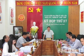 Quang cảnh kỳ họp. (Nguồn: Báo Đắk Lắk)