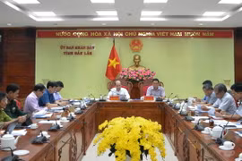 Quang cảnh cuộc họp. (Ảnh: Tuấn Anh/TTXVN)